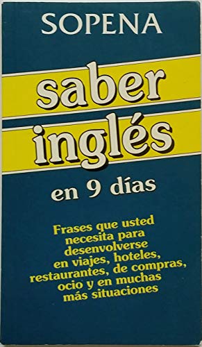 Saber Ingles En Diez Dias