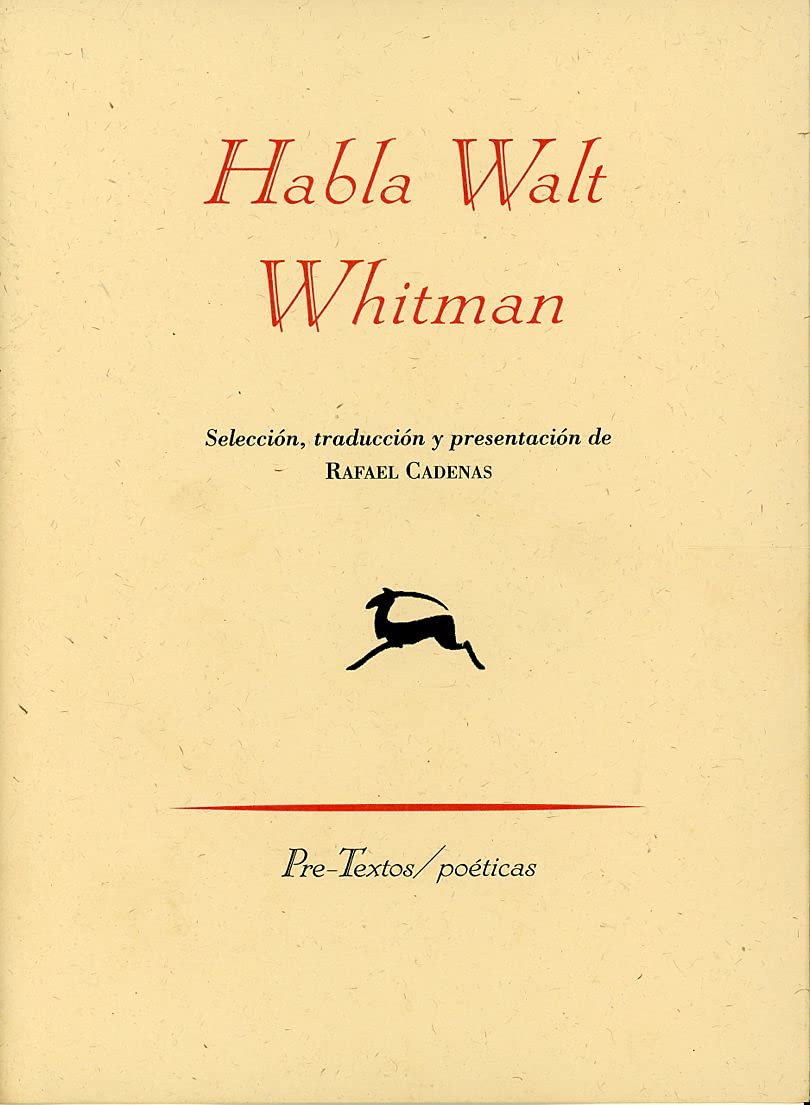 Habla Walt Whitman (SIN COLECCION)