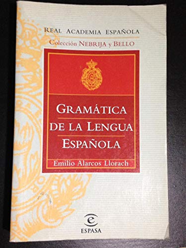 GRAMATICA LENGUA ESPA?OLA-BOLSILLO (SIN COLECCION)