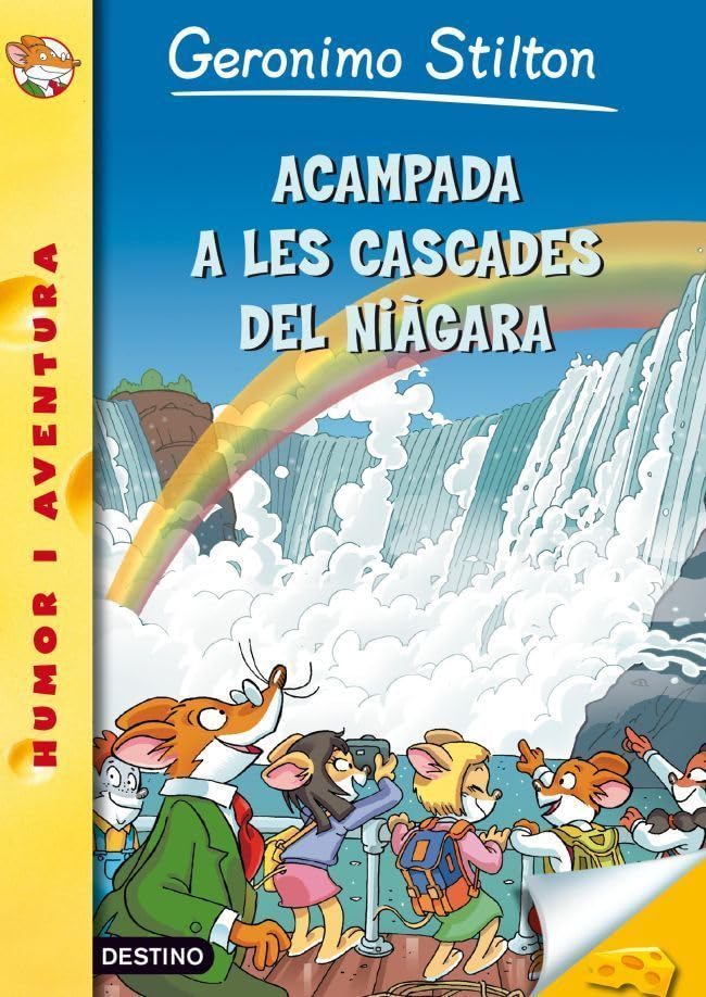 46- Acampada a les cascades del Niàgara (GERONIMO STILTON. ELS GROCS)