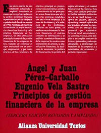 Principios de gestión financiera de la empresa (Alianza Universidad Textos (Aut))