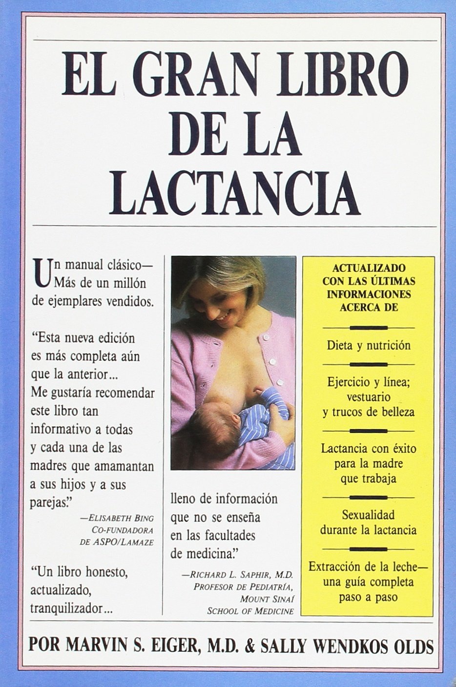 EL GRAN LIBRO DE LA LACTANCIA: BOOK BRASTFEEDING (SALUD Y VIDA DIARIA)