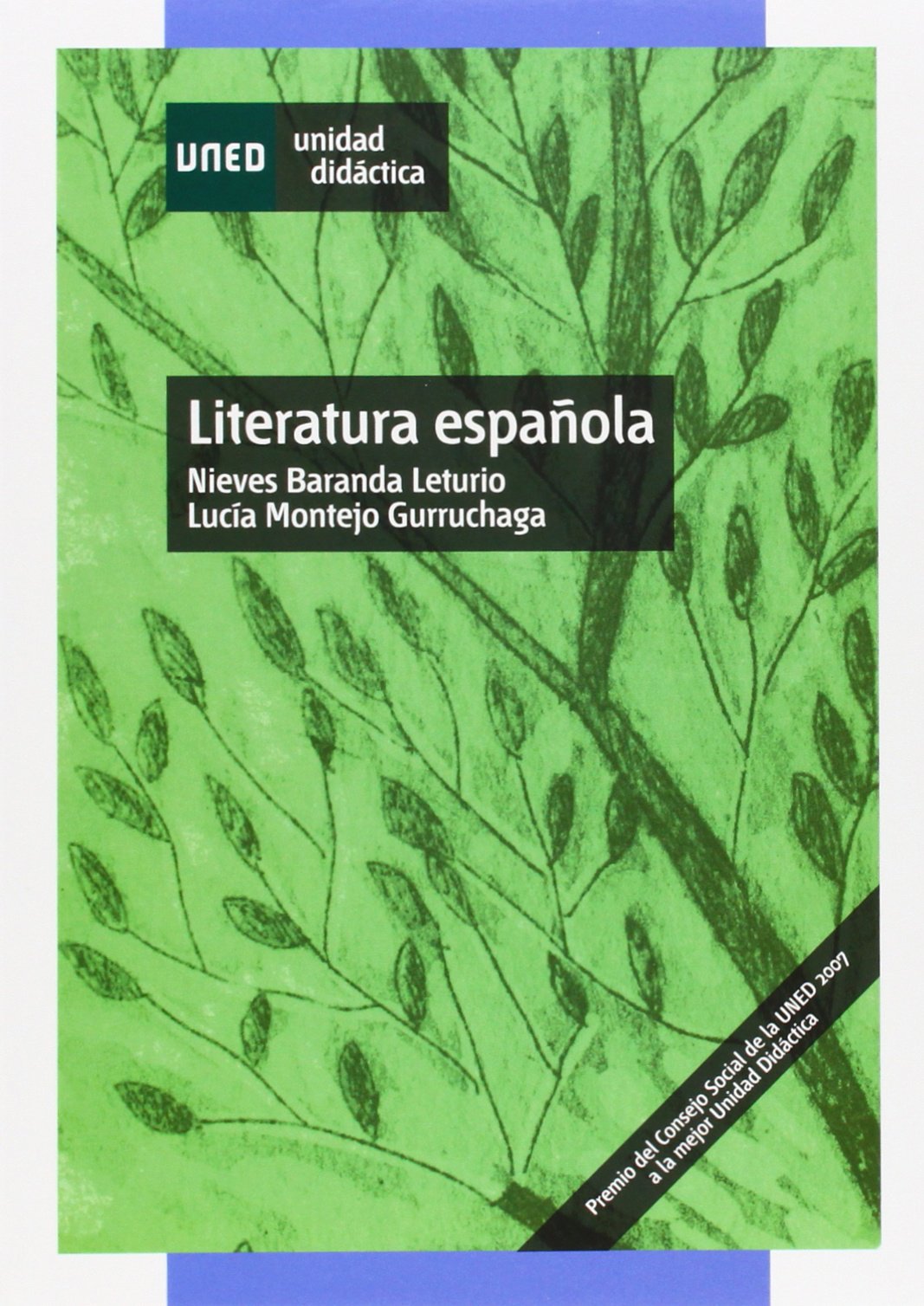 Literatura española (UNIDAD DIDÁCTICA)