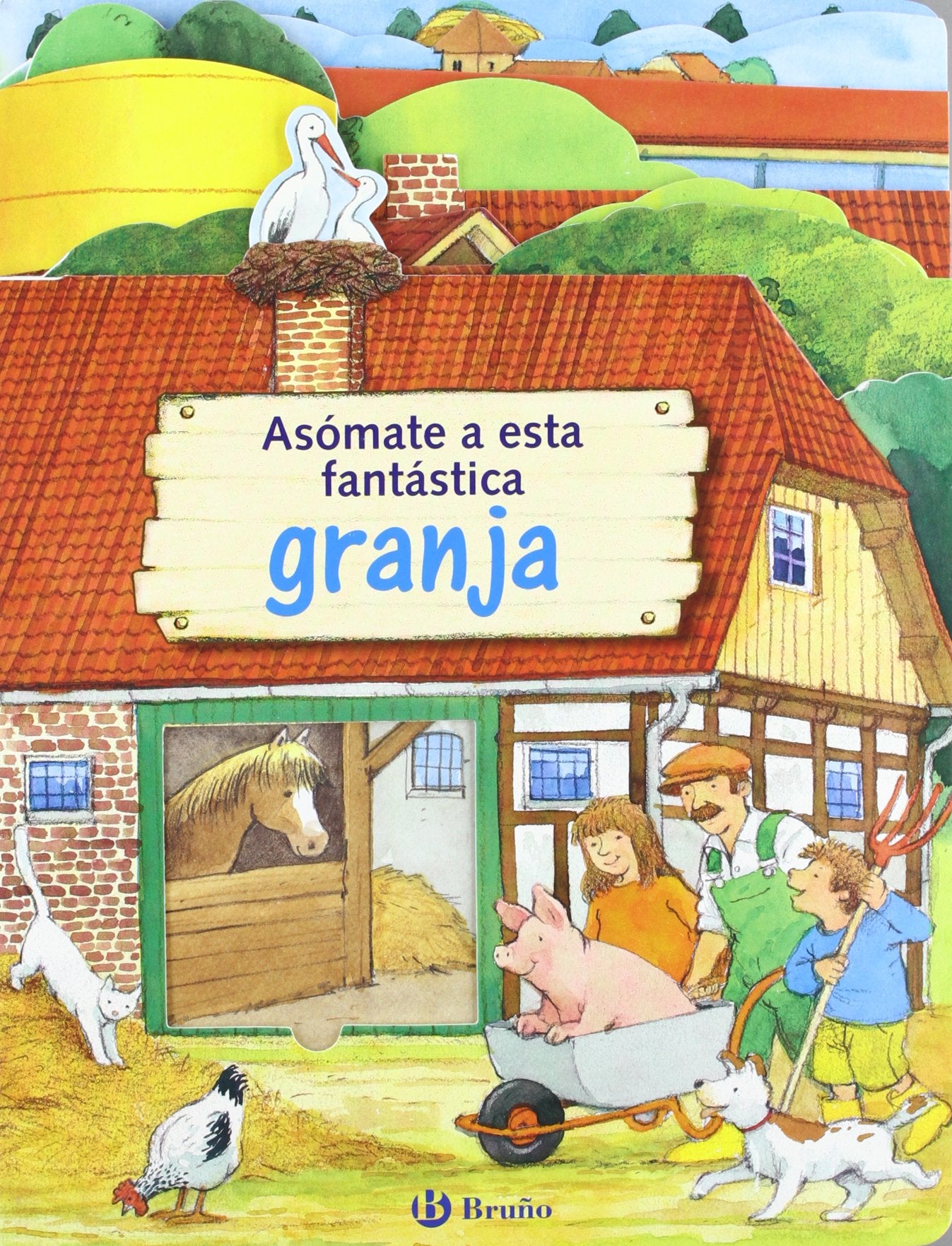 Asómate a esta fantástica granja (Castellano - Bruño - Asómate)