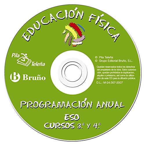 Educación Física CD programación anual 3º y 4º ESO (SIN COLECCION)