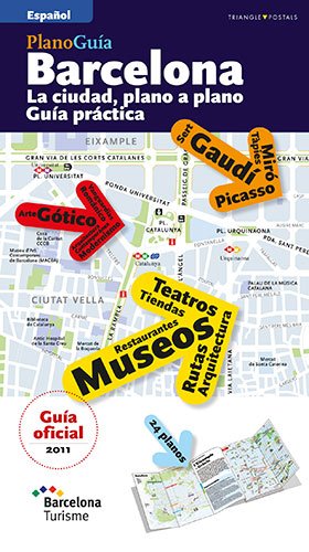 Barcelona Plano Guia Oficial 2016 (Español): Guía práctica (Guies)