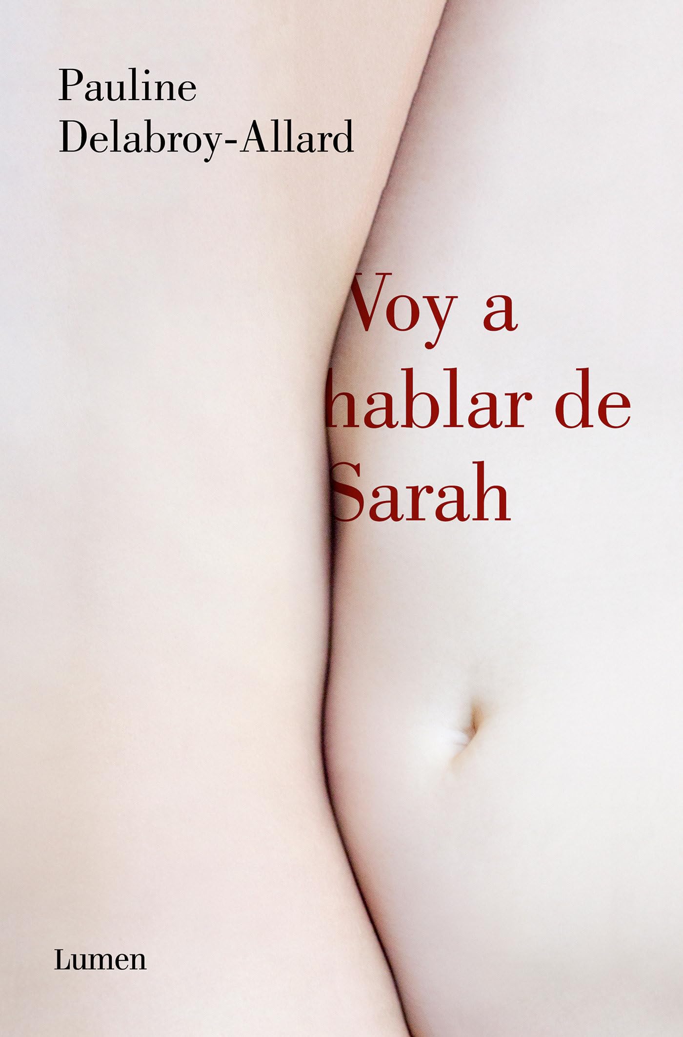 Voy a hablar de Sarah (Narrativa)