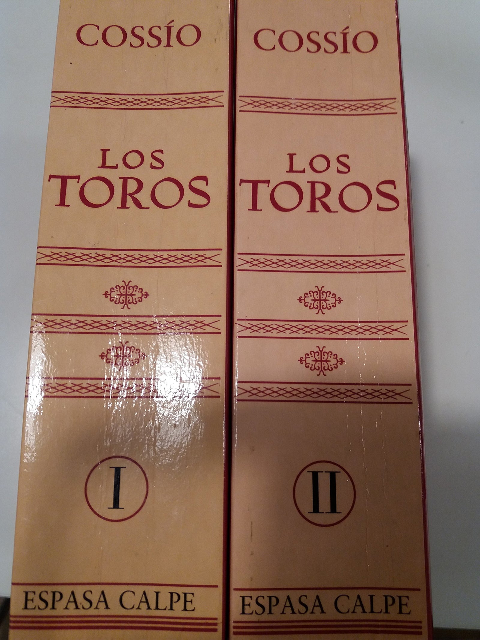 Cossio los toros 2 vols