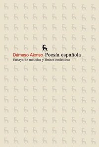 Poesía española: Ensayo de métodos y límites estilísticos: 001 (Varios Gredos)