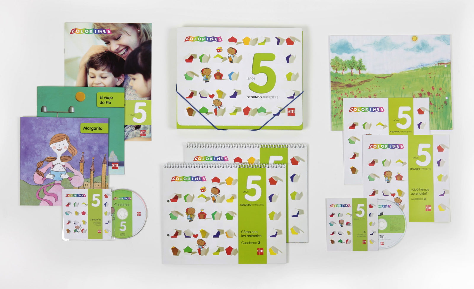 Colorines. 5 años, 1 trimestre - 9788467560794 (EDUCACION INFANTIL)