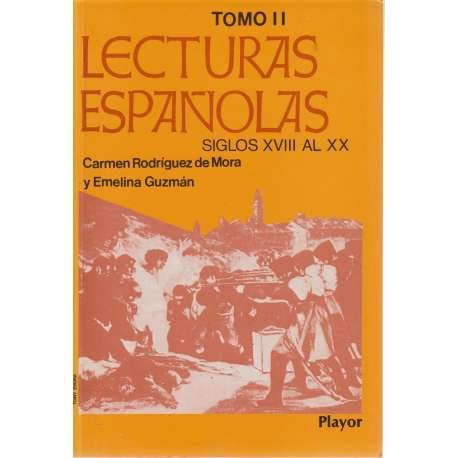 LECTURAS ESPAÑOLAS II