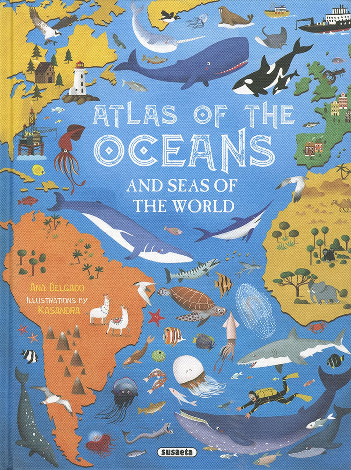 Atlas os the oceans and seas of the world (atlas of the oceans and seas of the world)