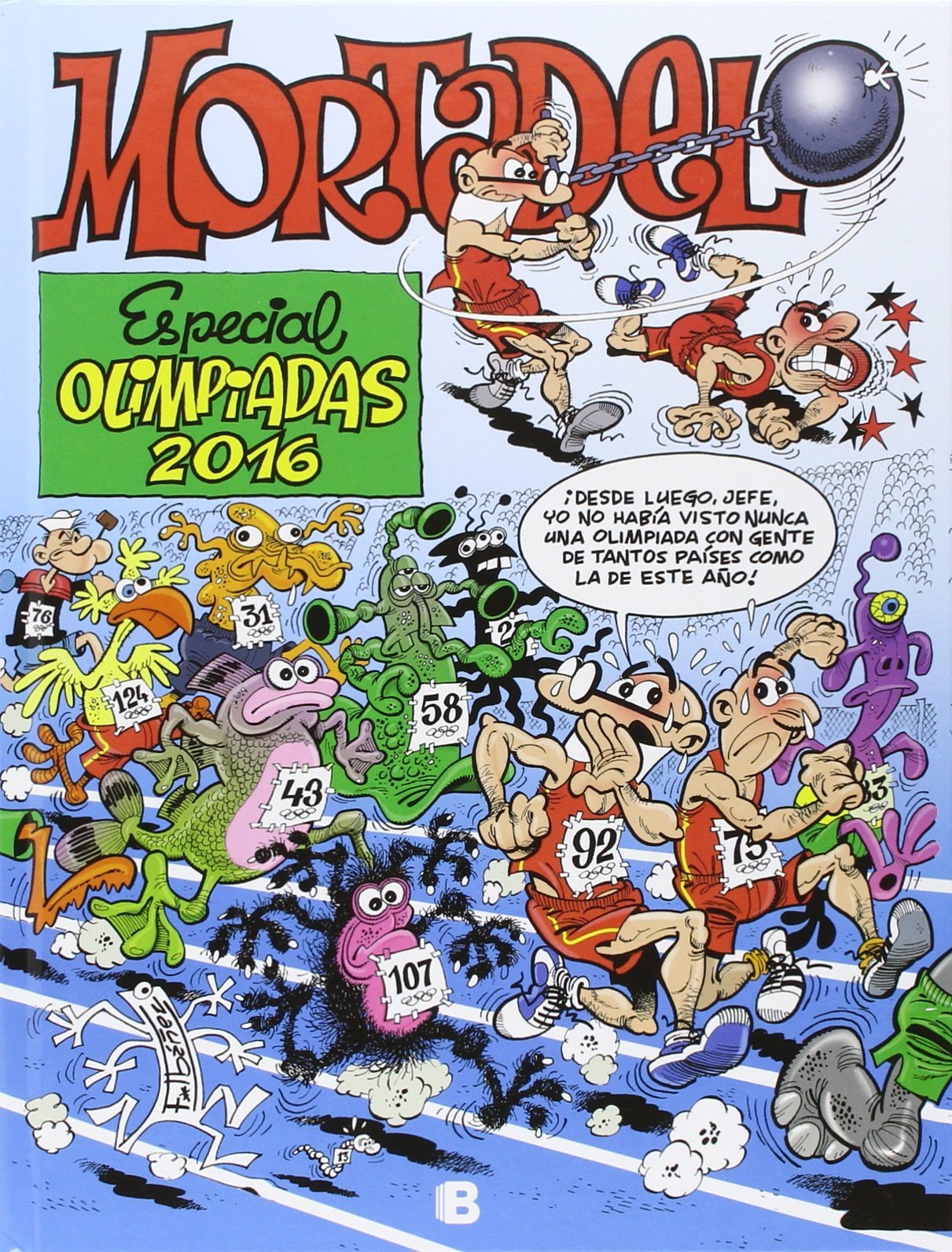 Especial Olimpiadas 2016 (Números especiales Mortadelo y Filemón) (Bruguera Clásica)