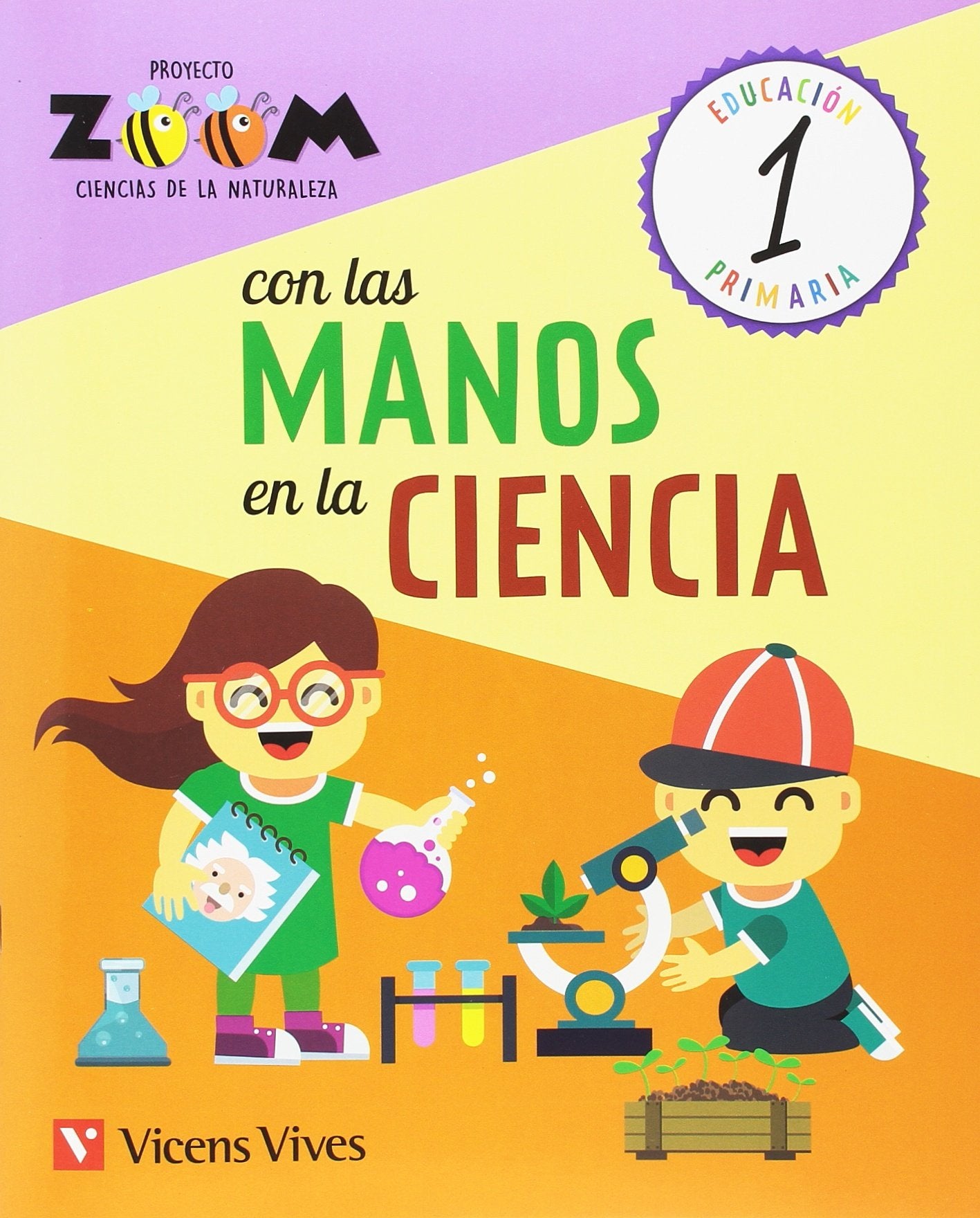 CIENCIAS NATURALES 1 MANOS EN LA CIENCIA (ZOOM) - 9788468256351 (SIN COLECCION)