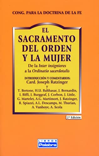 sacramento del orden y La Mujer, El (Libros Palabra)