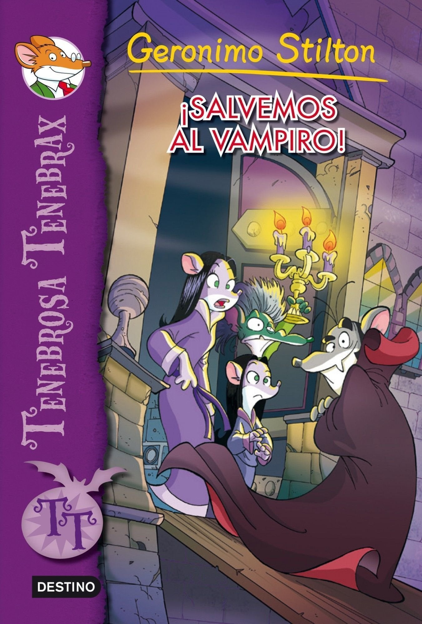 ¡Salvemos al vampiro!: Tenebrosa Tenebrax 4 (Geronimo Stilton)