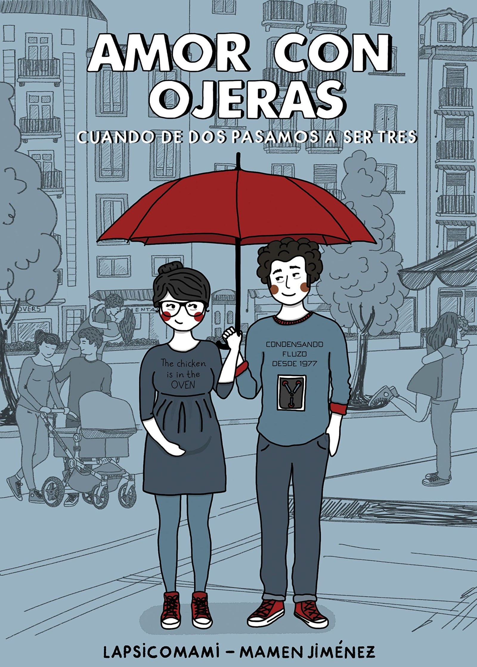 Amor con ojeras: Cuando de dos pasamos a ser tres (Ilustración)