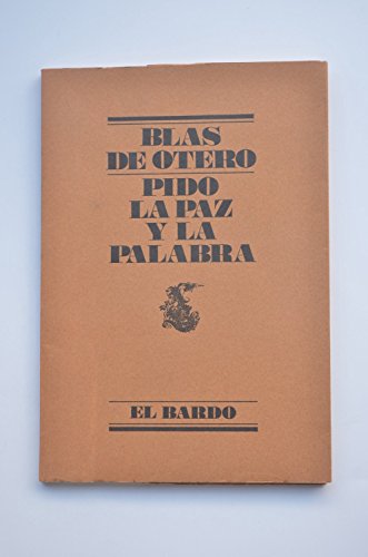 PIDO LA PAZ Y LA PALABRA-LUMEN (SIN COLECCION)