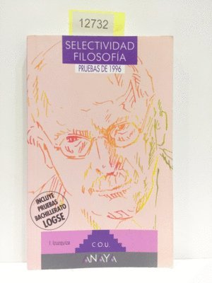 Selectividad, filosofia. pruebas 1996