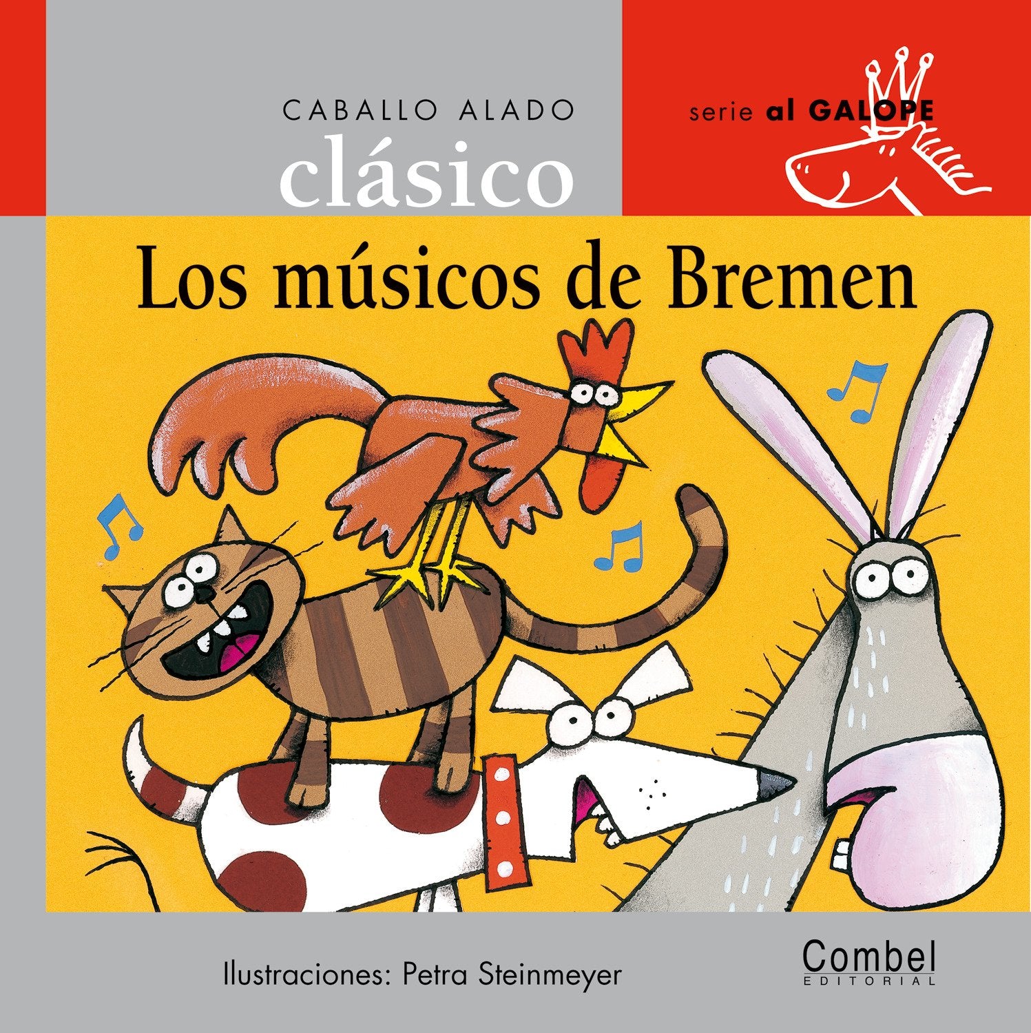 Los músicos de Bremen: Los musicos de Bremen (Caballo alado clásico)