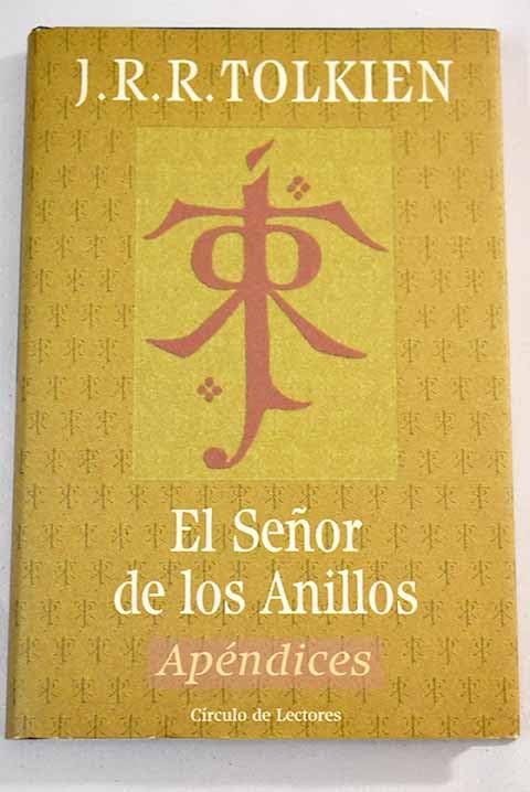 Apéndices de El señor de los anillos