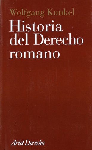 Historia del Derecho Romano: 1 (Ariel Derecho)