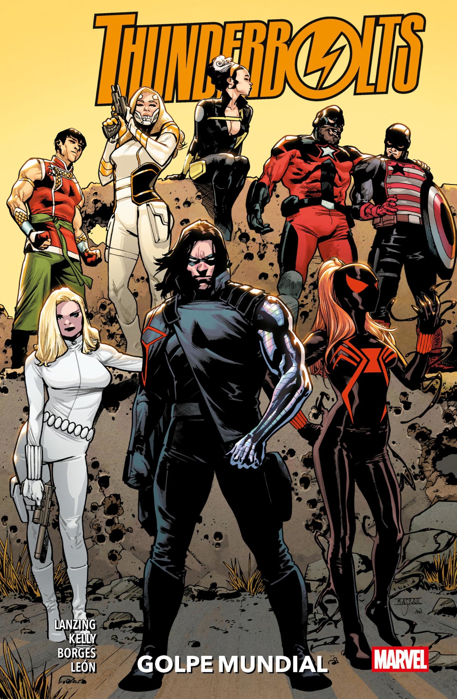 100% Marvel thunderbolts. wordstrike