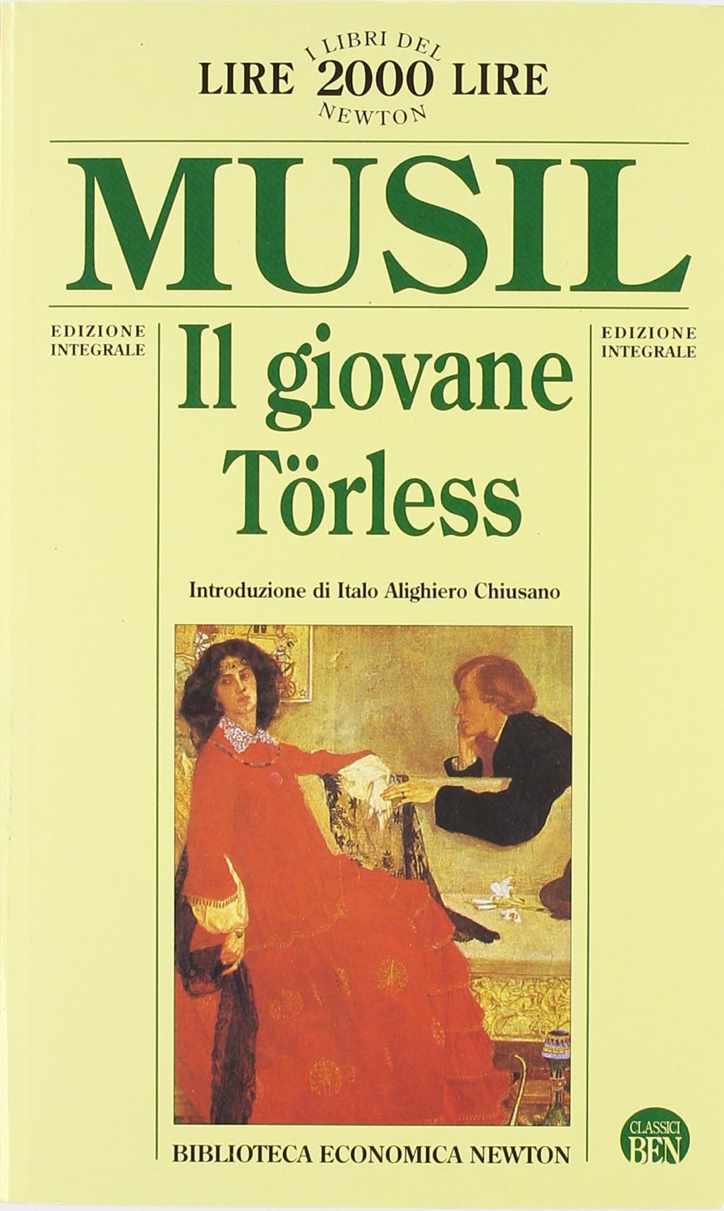 Il giovane Törless (Biblioteca economica Newton)