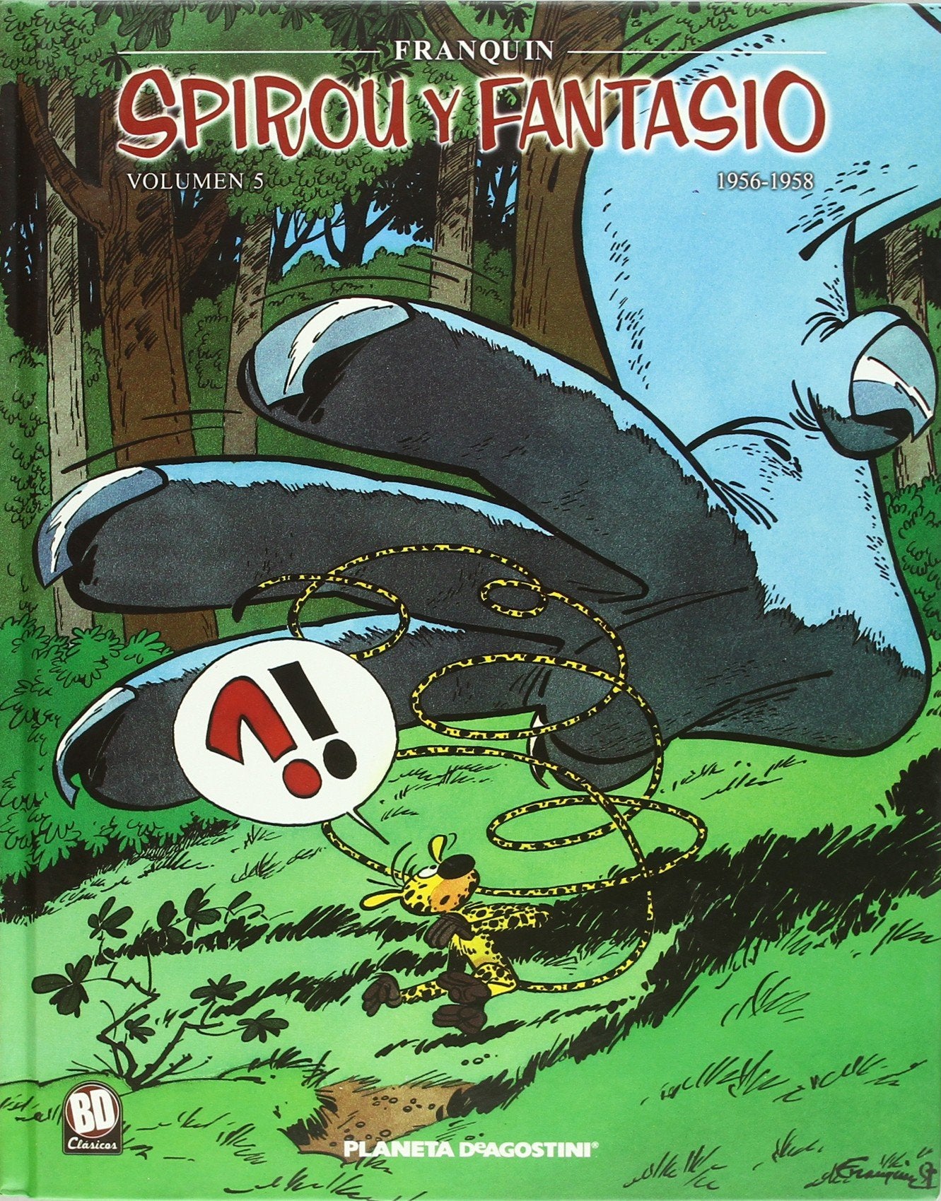 Spirou y Fantasio 1958-1960 nº 05/07 (Cómics BD NO)