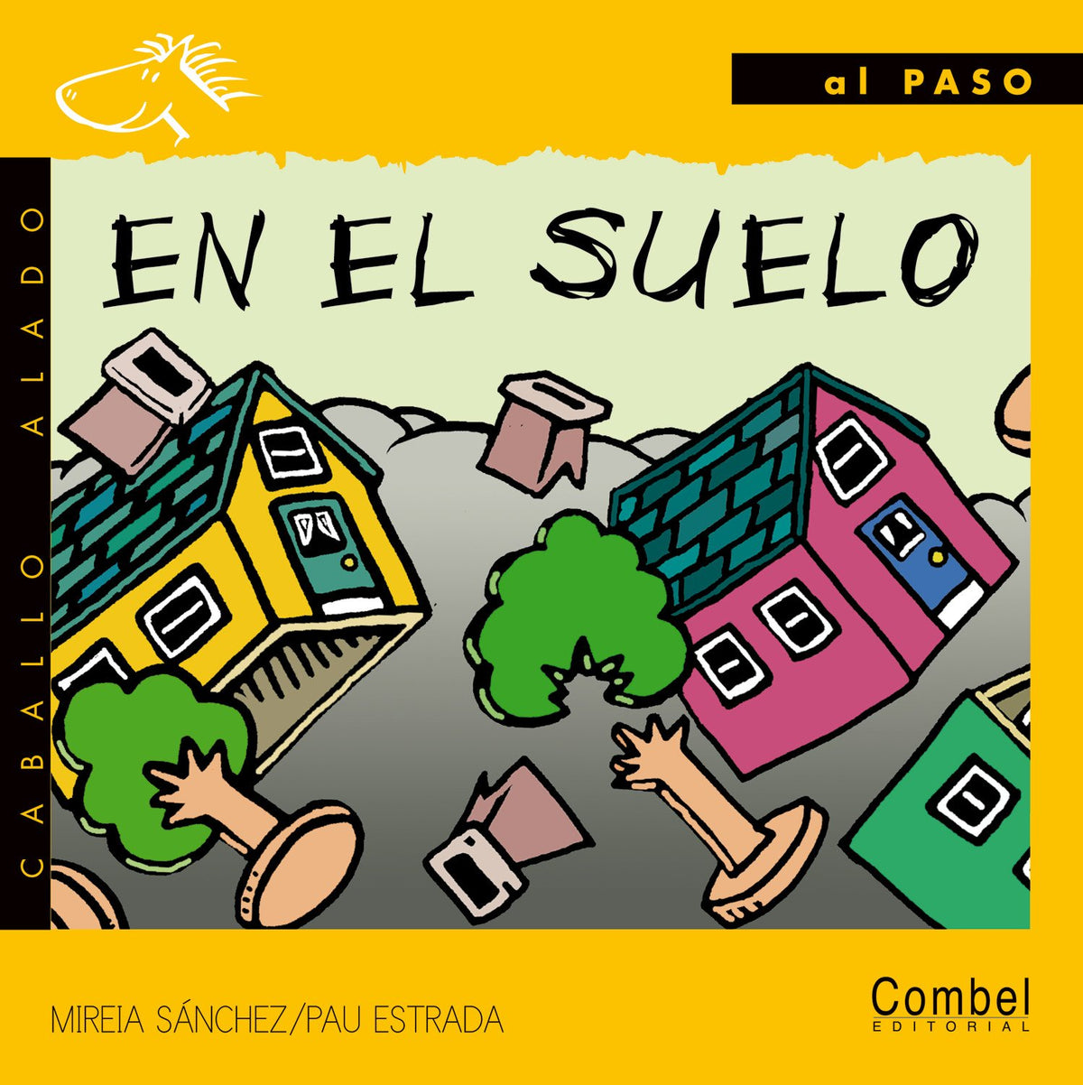 En el suelo