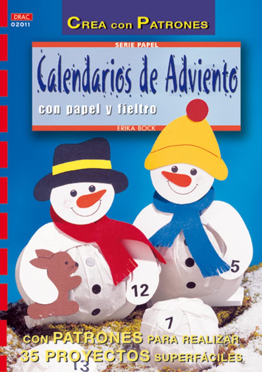 Serie Papel nº 11. CALENDARIOS DE ADVIENTO (CREA CON PATRONES)