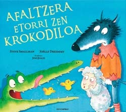 Afaltzera etorri zen krokodiloa