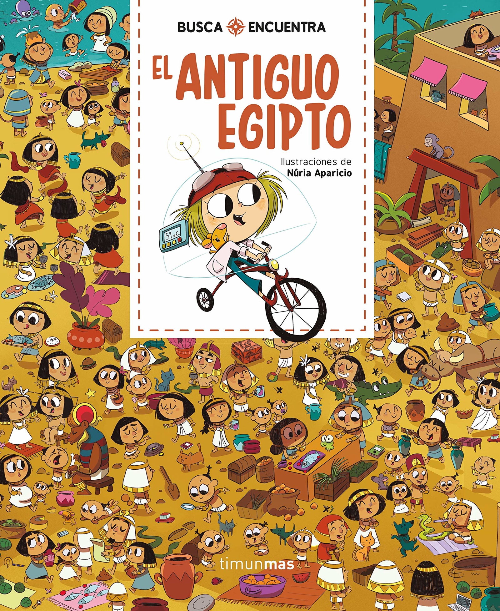 Busca y encuentra. El antiguo Egipto (Libros de actividades)