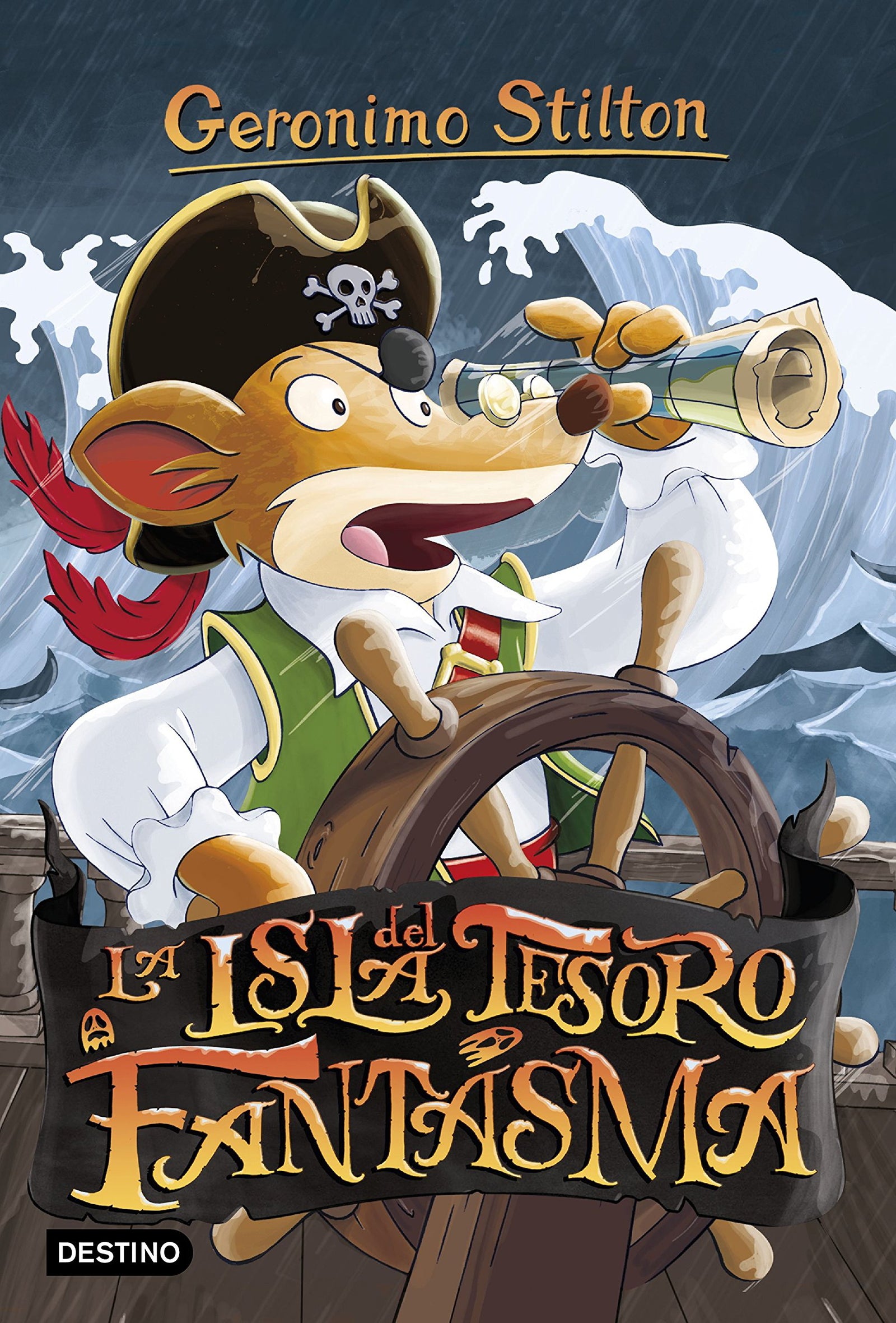 La isla del tesoro fantasma: Nieves y el misterio de la serpiente revoltosa: 42 (Geronimo Stilton)