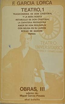 Teatro 1 (Federico García lorca; t.3)
