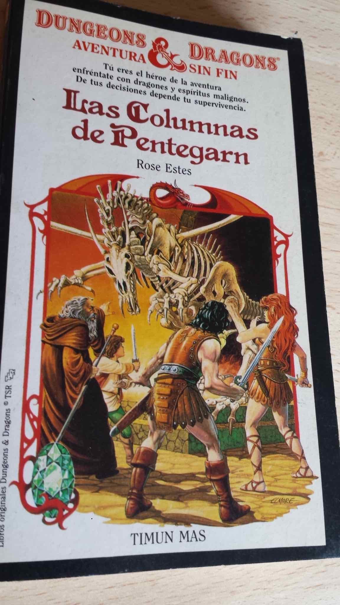 Las Columnas De Pentegarn/Pillars of Pentegarn (Dungeons & Dragons Endless Quest Books)