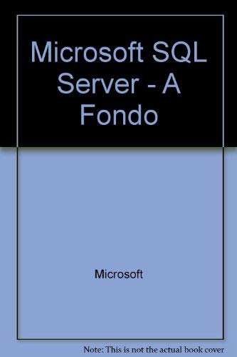 A FONDO SQL SERVER 6.5 -SOUKUP (SIN COLECCION)