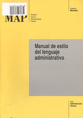 Manual de estilo del lenguaje administrativo