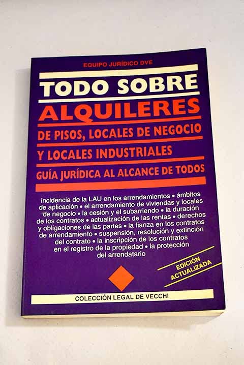 Todo sobre alquileres