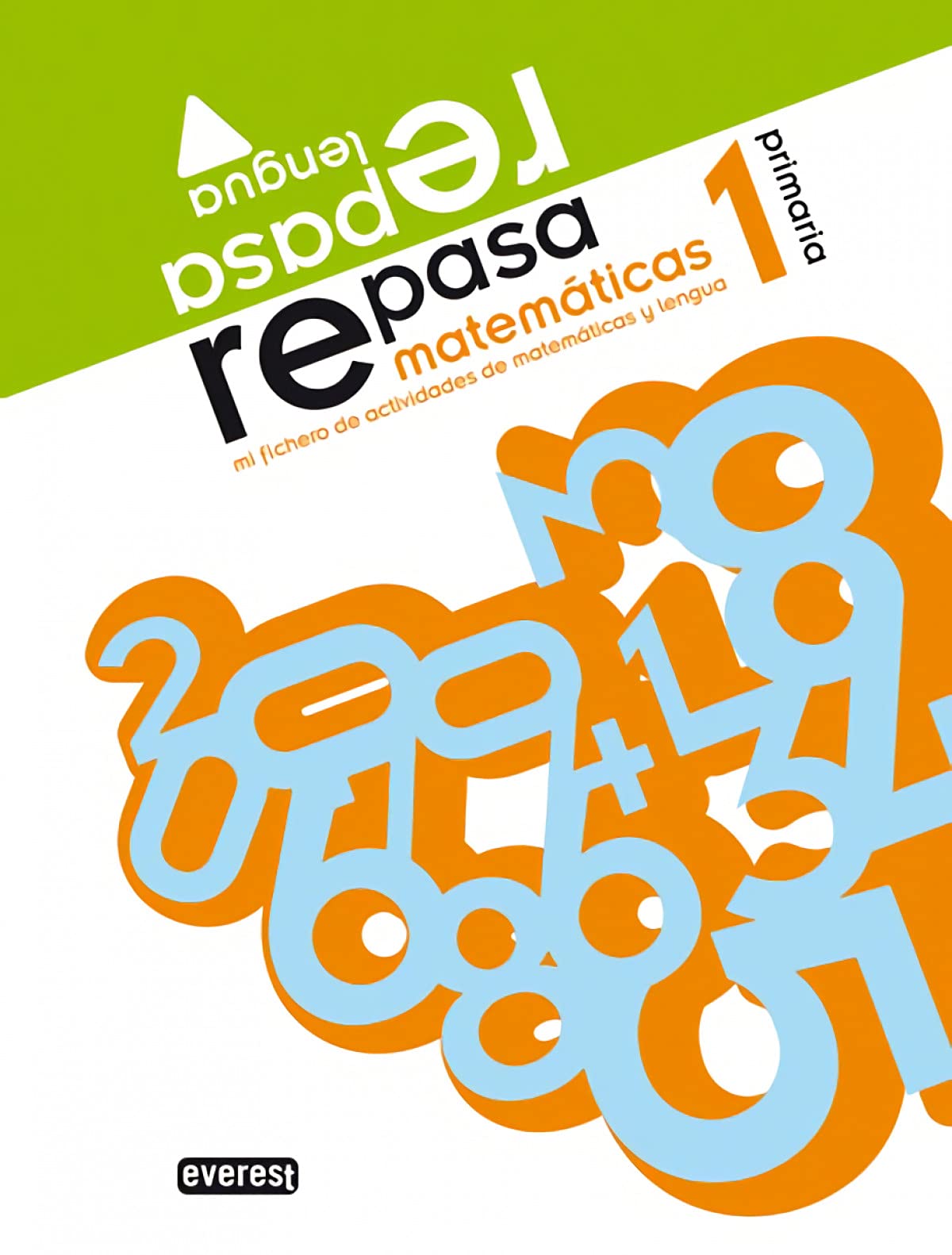 Repasa, 1 educación primaria - 9788444172415: Mi fichero de actividades de matemáticas y lengua