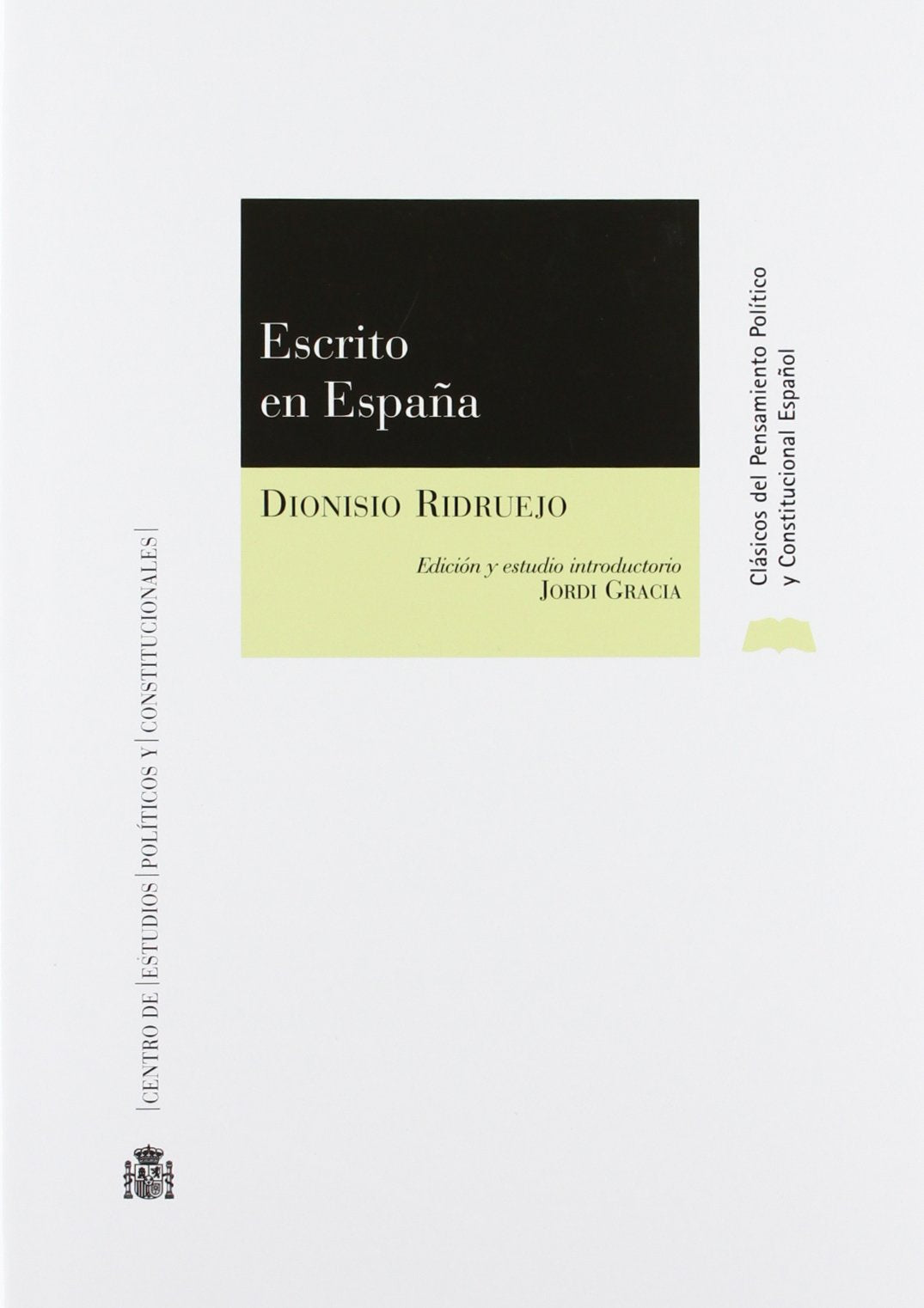 Escrito en España