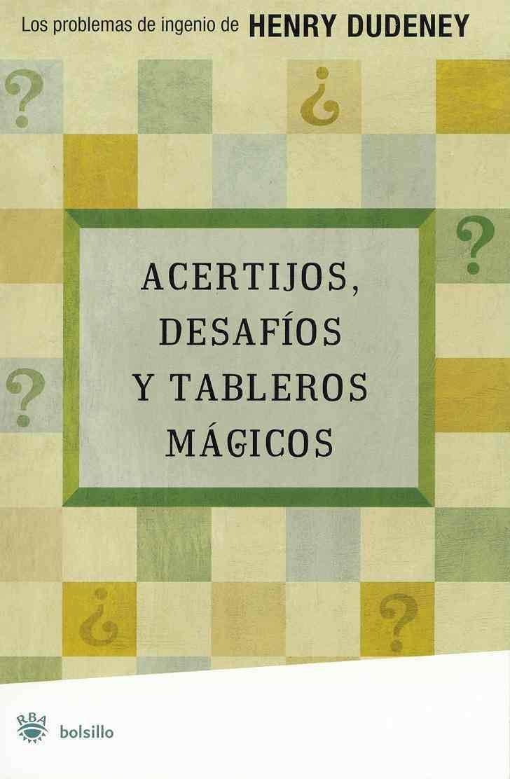 Acertijos, desafios y tableros magicos