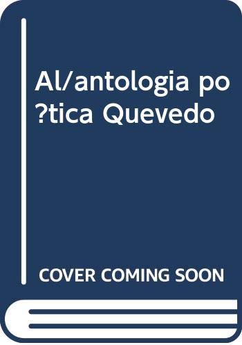 Al/antologia poética Quevedo (Alhambra)