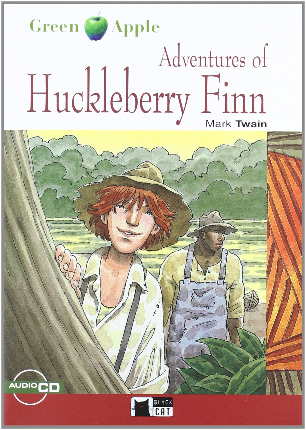 Adventures Of Huckleberry Finn+cd (Black Cat. Green Apple)