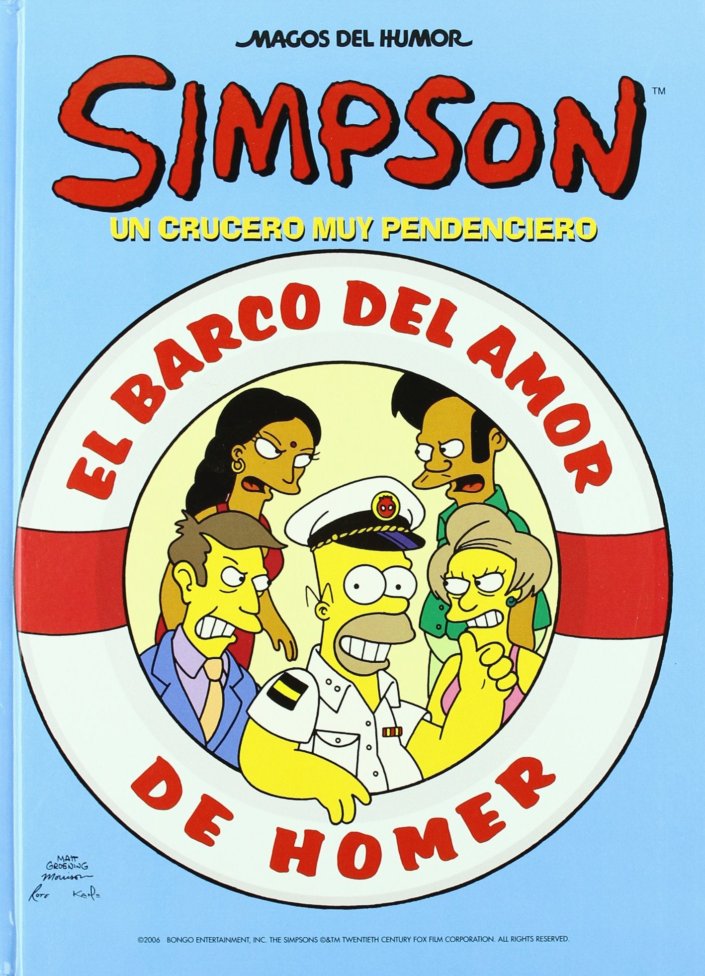 El barco del amor de Homer : un crucero muy pendenciero