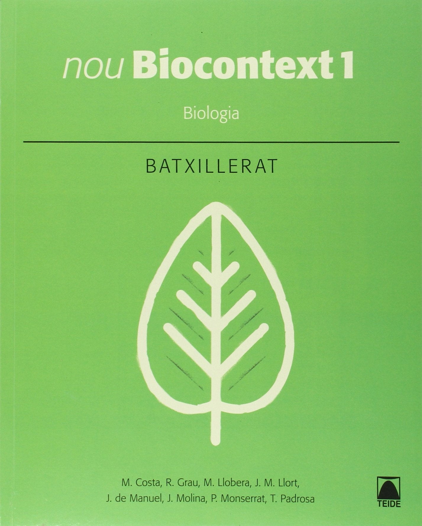 Nou Biocontext 1. Biologia - edició 2016 - 9788430753574 (SIN COLECCION)