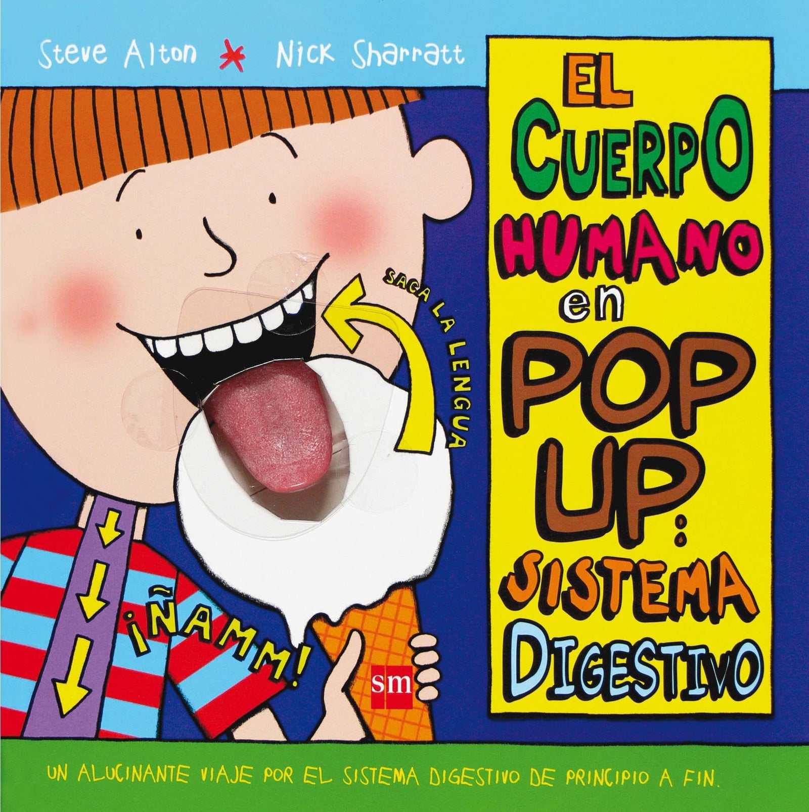 El cuerpo humano en pop up: sistema digestivo