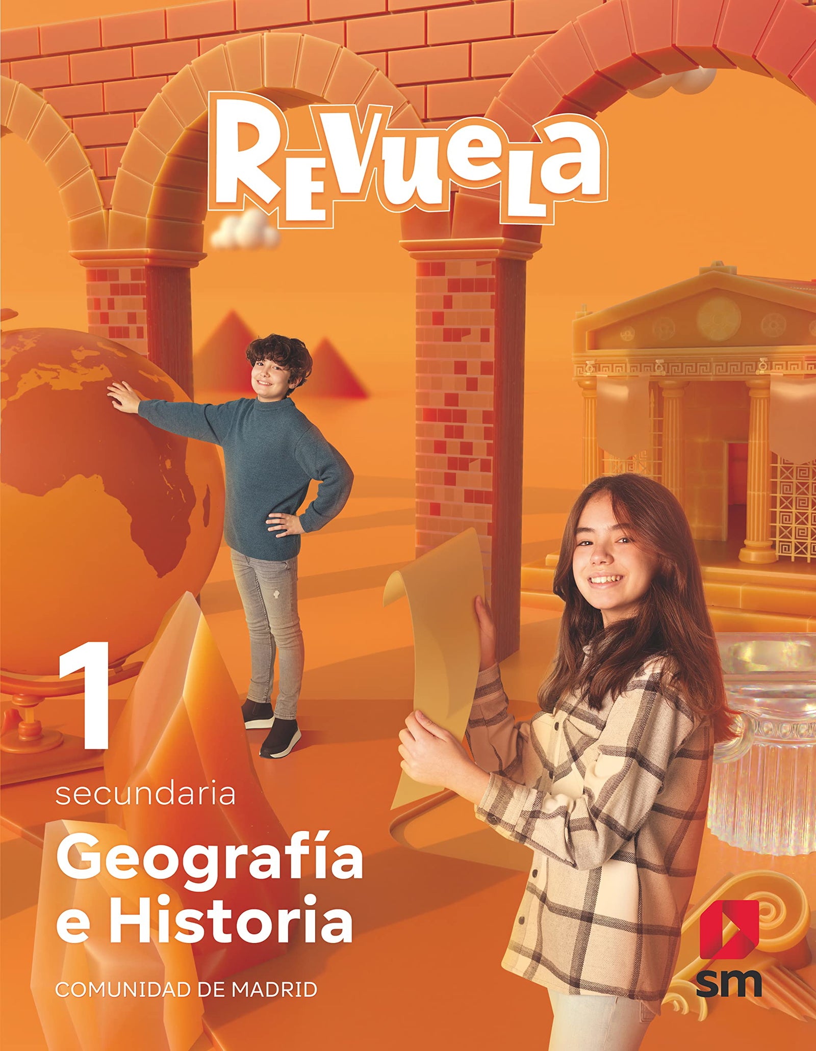 Geografía e Historia. 1 Secundaria. Revuela. Comunidad de Madrid - 9788413928029