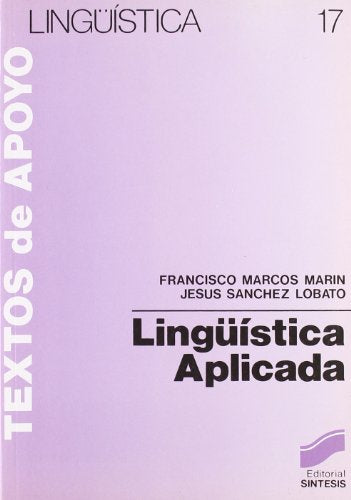 LINGUISTICA APLICADA (17) (Literatura y Lingüística,Lingüística)