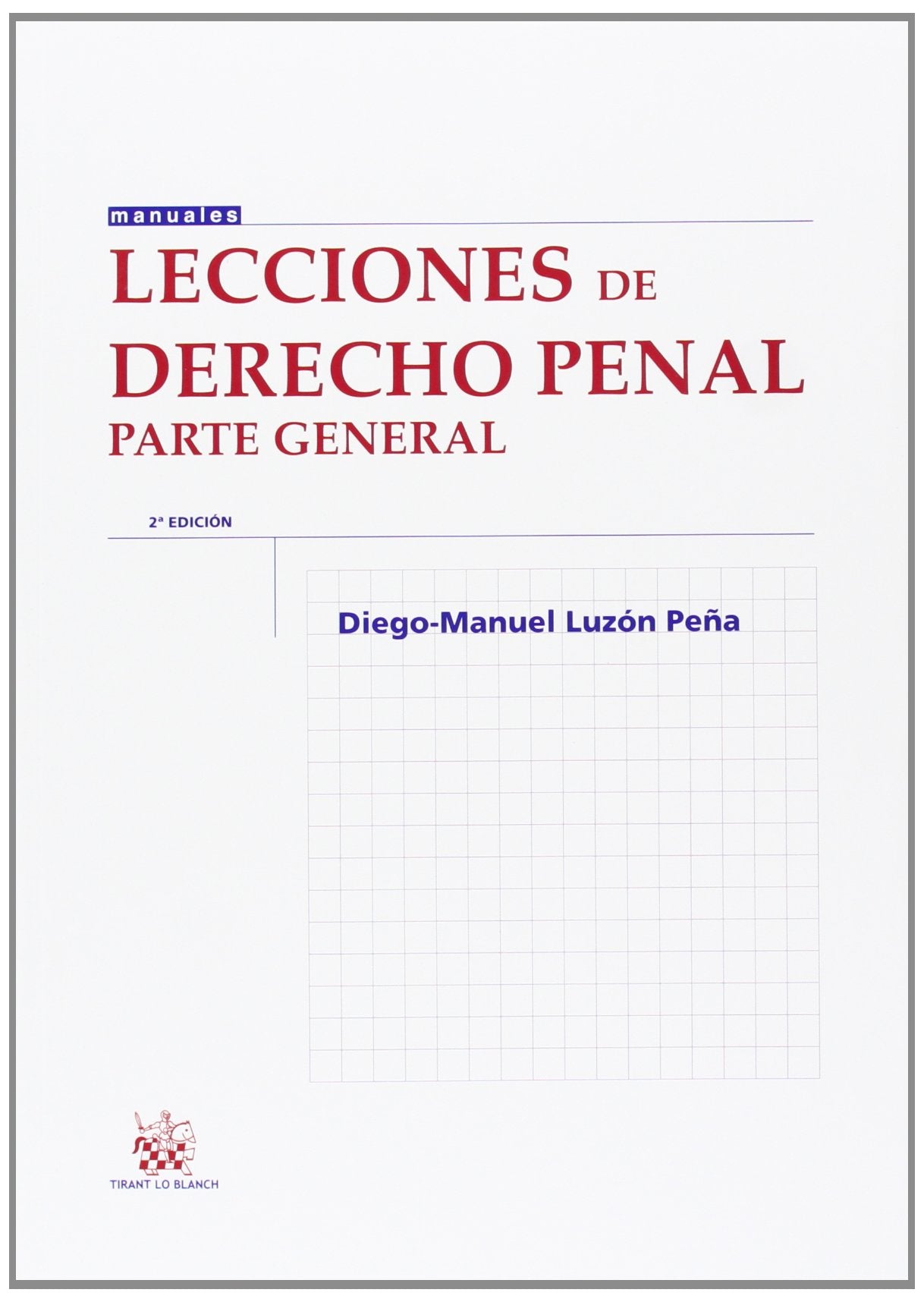 Lecciones de derecho penal : parte general